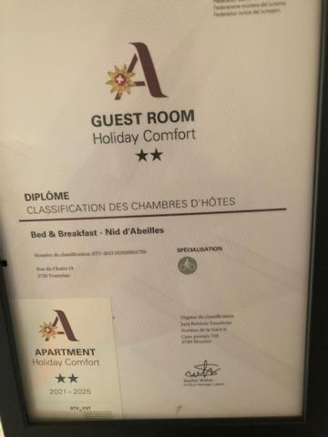 Nid D'Abeilles Apartment Tramelan Exterior photo